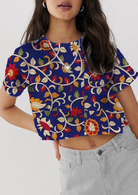 Abstract textile pattern